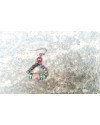 Alphabey's Melted Gemstone Copper Necklace For Women